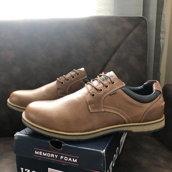 NIB! Men's Izod Oxford Shoes Sz 11.5 - Picture 2 of 10